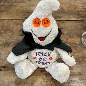 GHOST HALLOWEEN TICKLE TICKLE WIGGLE WIGGLE PLUSH TOY Animated- Works!